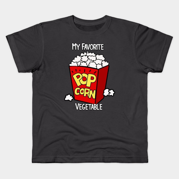 Favorite Vegetable Kids T-Shirt by Kleiertees